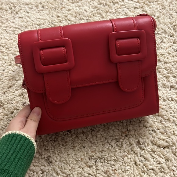 Handbags - red fashion bag